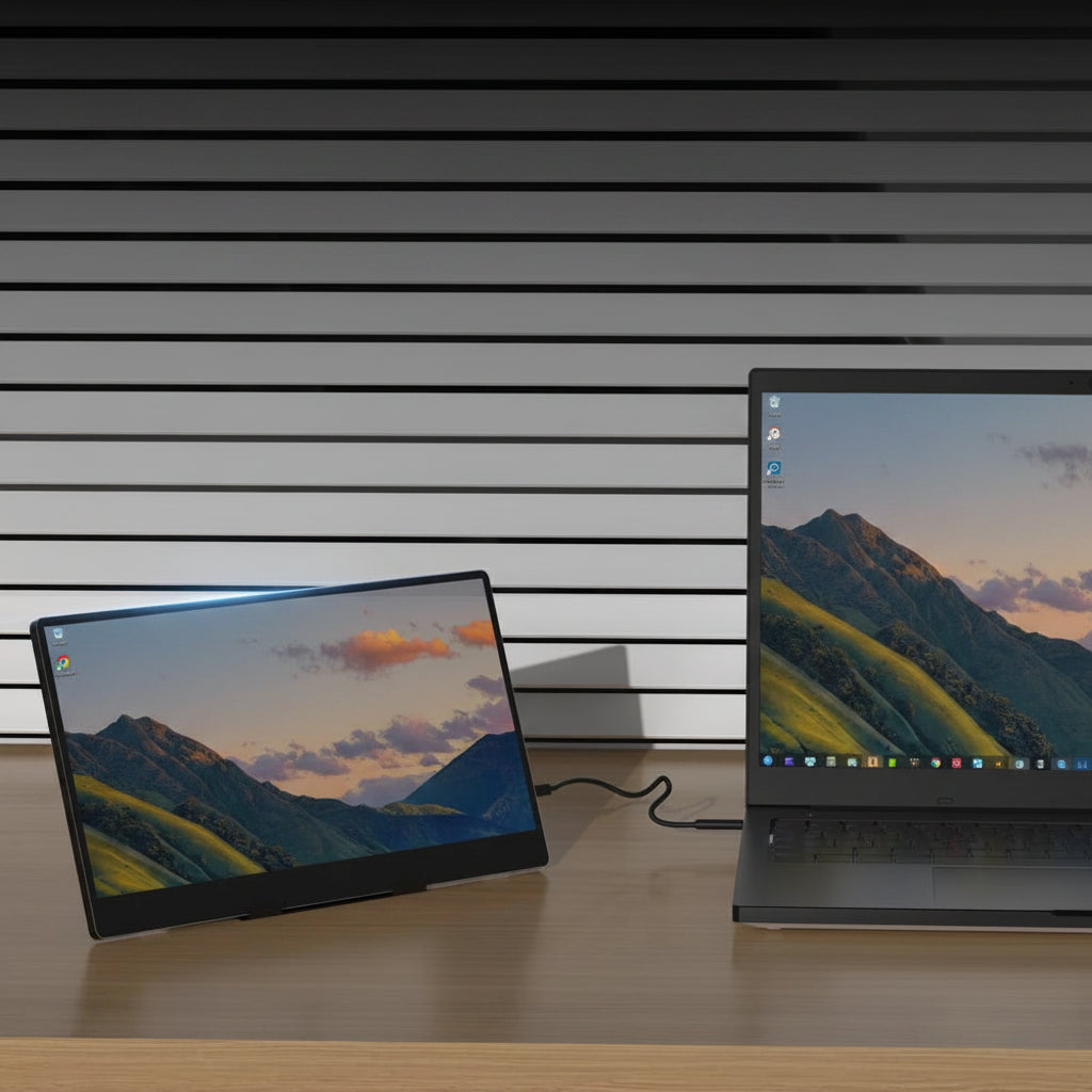 Moktan Sabai 14" Portable Monitor 1366x768 TN 60Hz 3ms Response 250cd/㎡ MUCAI N140-S36