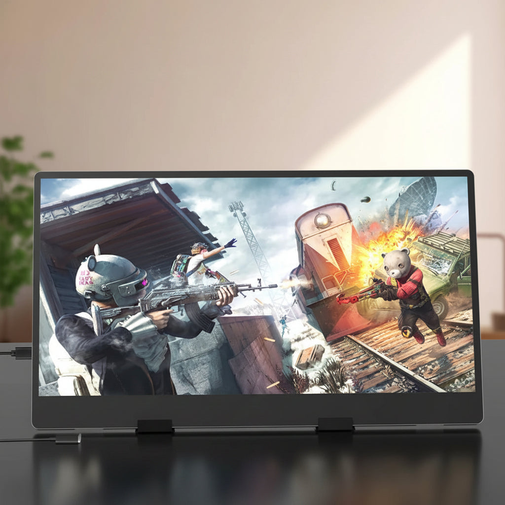 Moktan Sabai 14" Portable Monitor 1366x768 TN 60Hz 3ms Response 250cd/㎡ MUCAI N140-S36