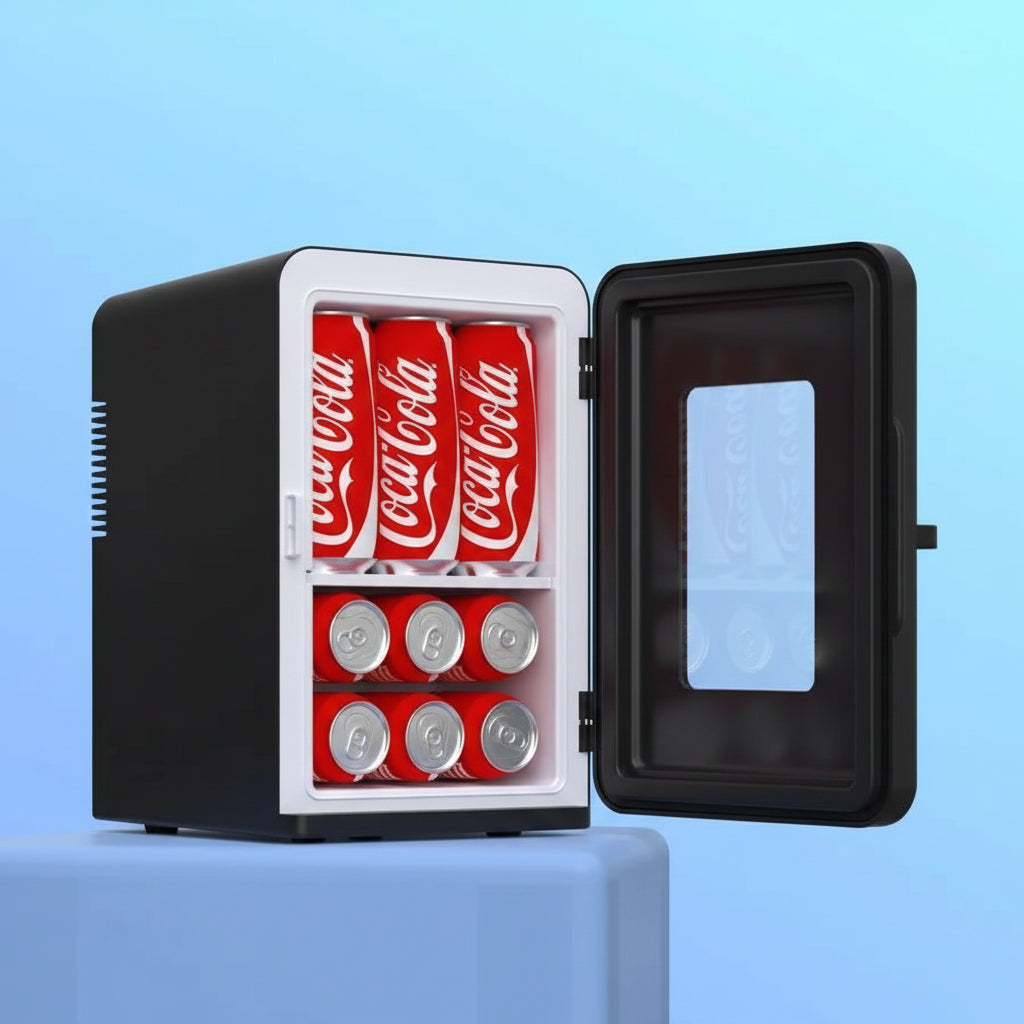 Moktan Sabai 15L Portable Mini Fridge Thermoelectric Cooler Warmer for Bedroom Office Car Use