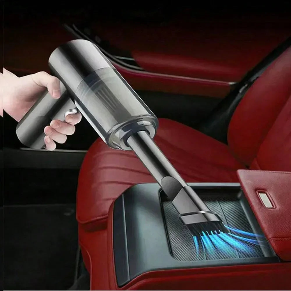Moktan Sabai Wireless 120W High Power Vacuum Cleaner Dual Use Home Car Handheld Portable Black