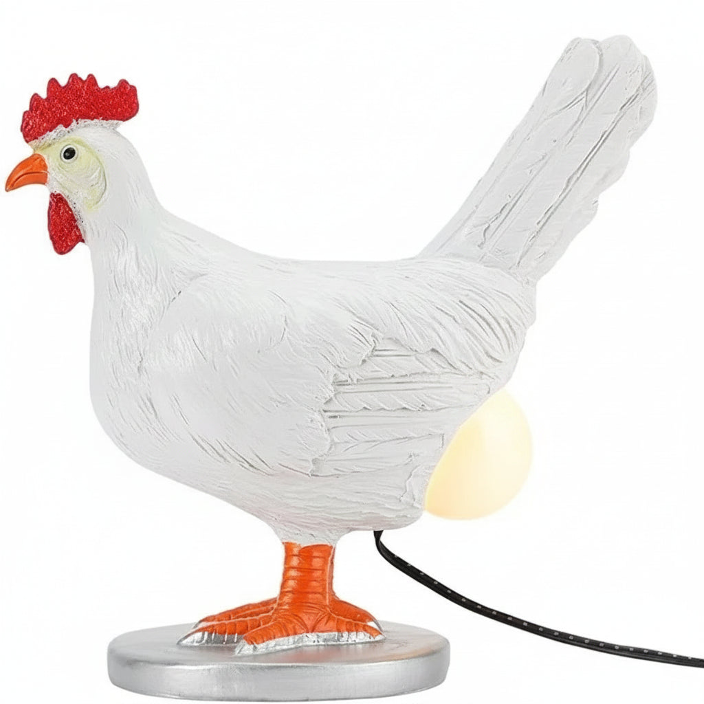 Moktan Sabai Chicken Table Lamp LED Novelty Night Light Easter Decorative Lamp